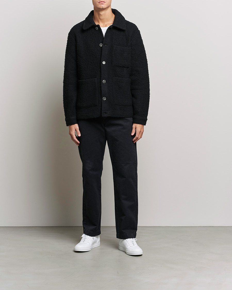 Herre | Gensere | NN07 | Olav Fleece Jacket Black