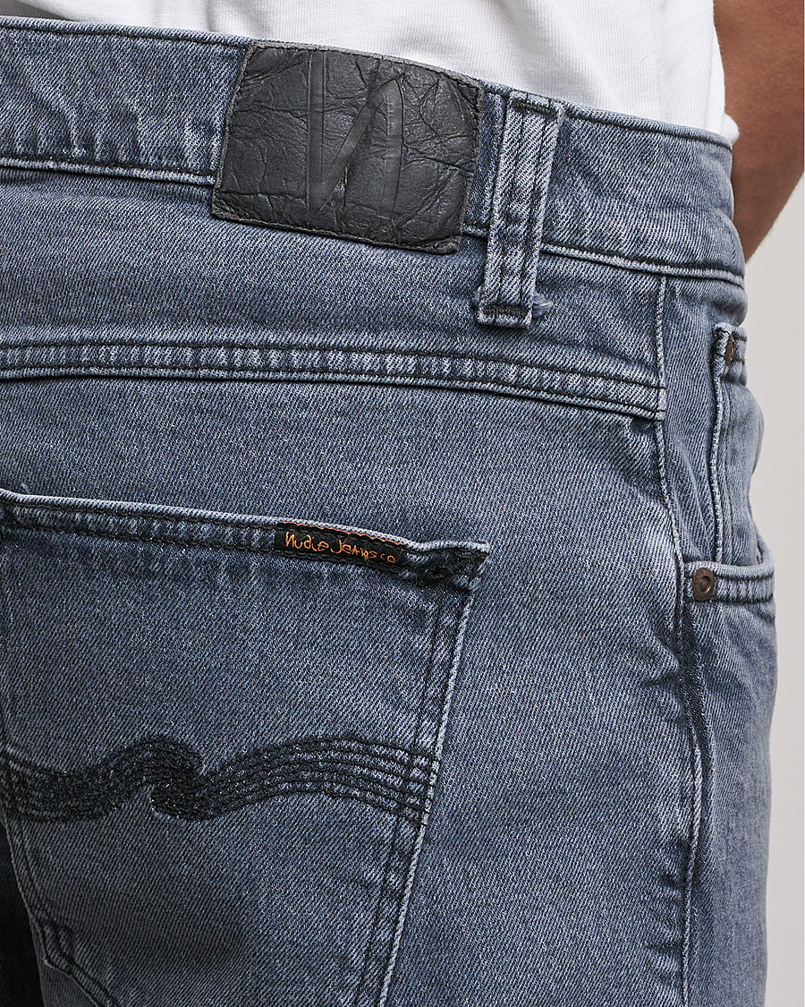 Herre | Jeans | Nudie Jeans | Lean Dean Organic Jeans Grey Ash