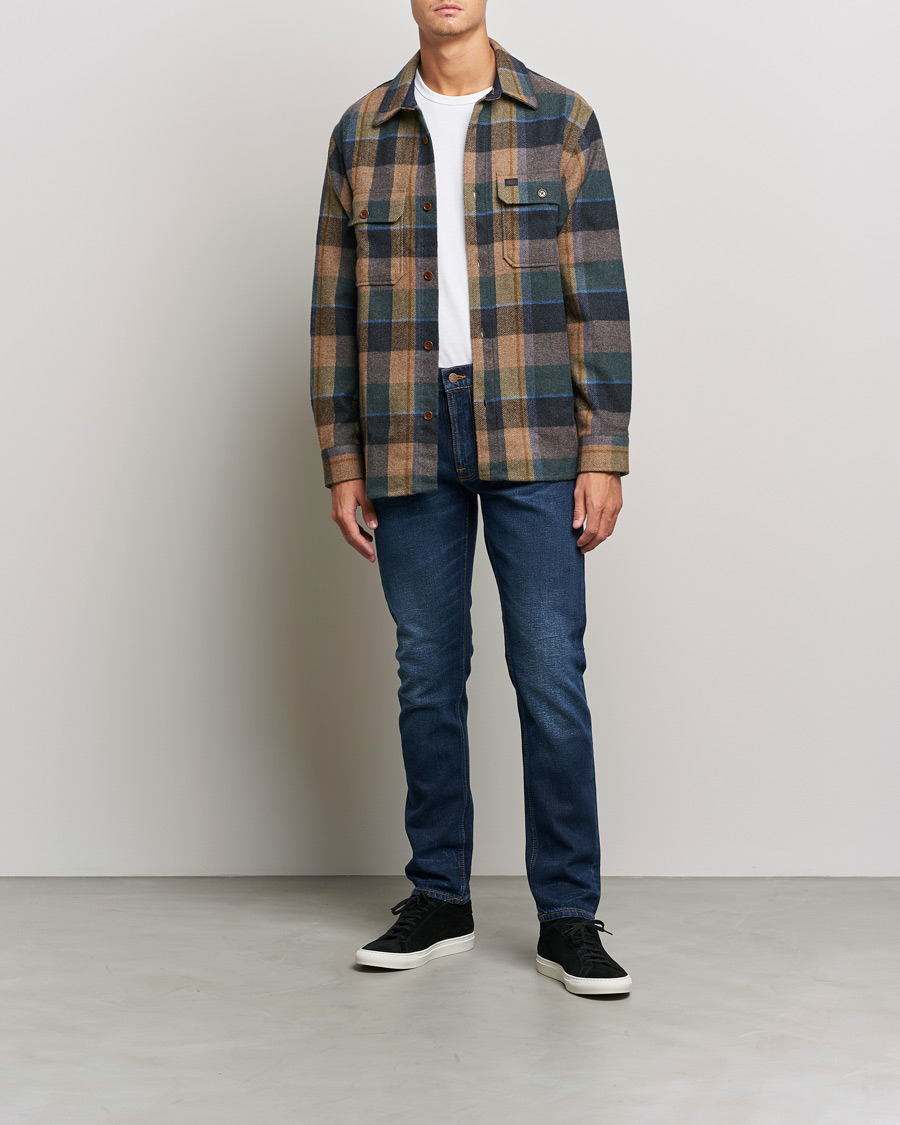 Herre | Jeans | Nudie Jeans | Lean Dean Organic Jeans Blue Thunder