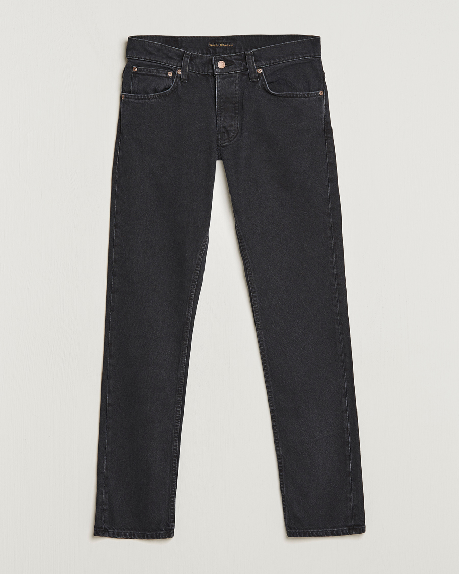 Herre | Jeans | Nudie Jeans | Grim Tim Organic Jeans Almost Black