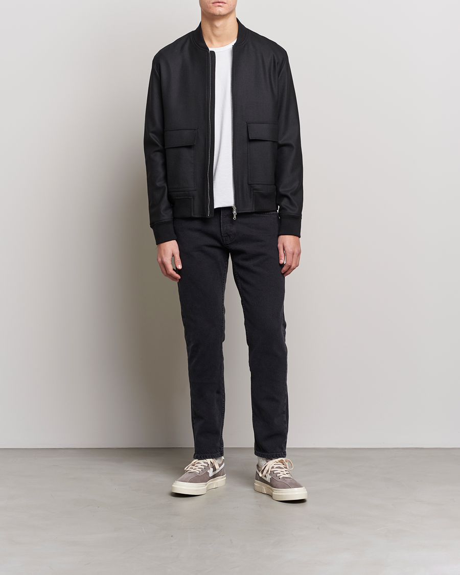 Herre | Jeans | Nudie Jeans | Grim Tim Organic Jeans Almost Black