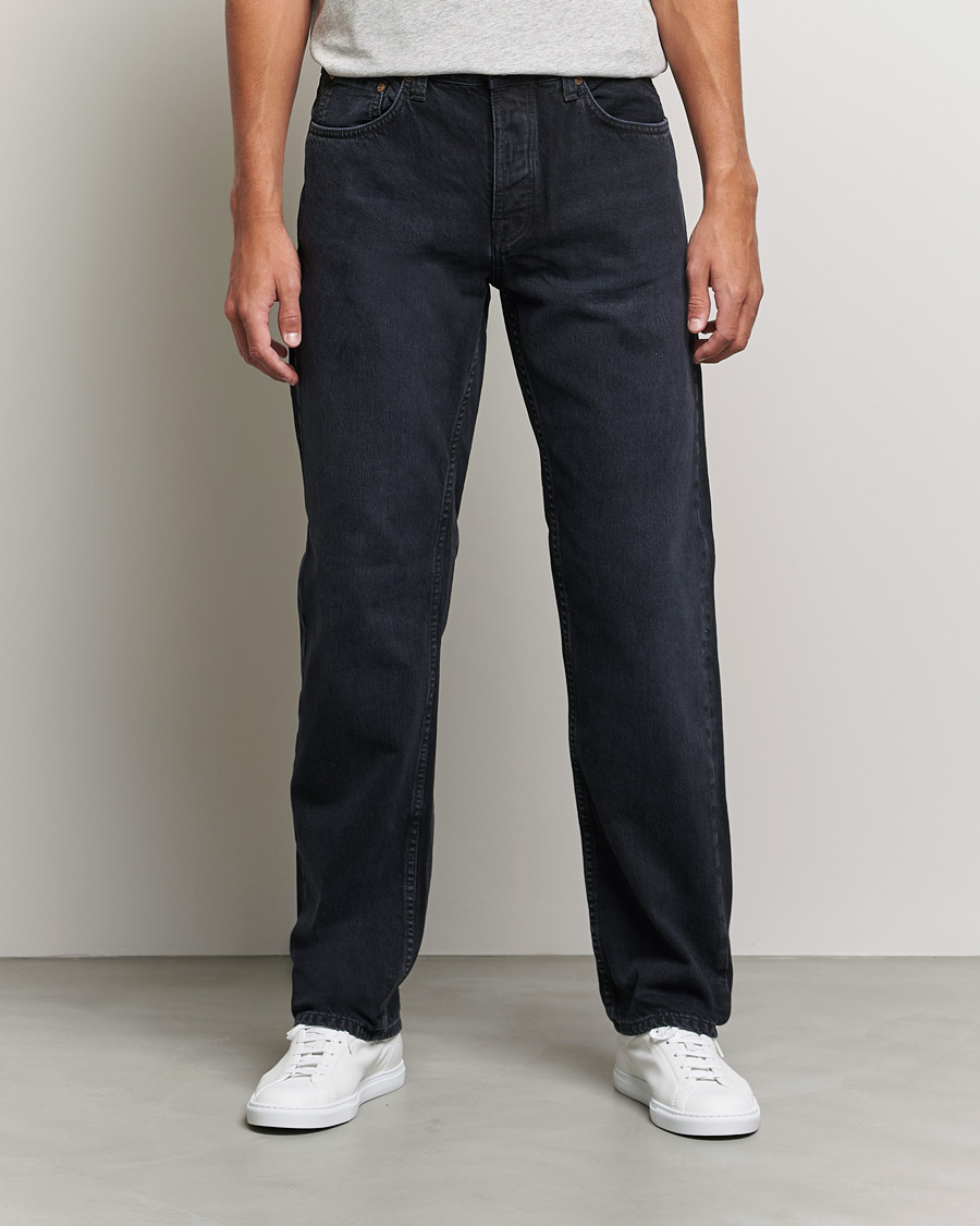 Herre | Svarte jeans | Nudie Jeans | Rad Rufus Organic Jeans Vintage Black