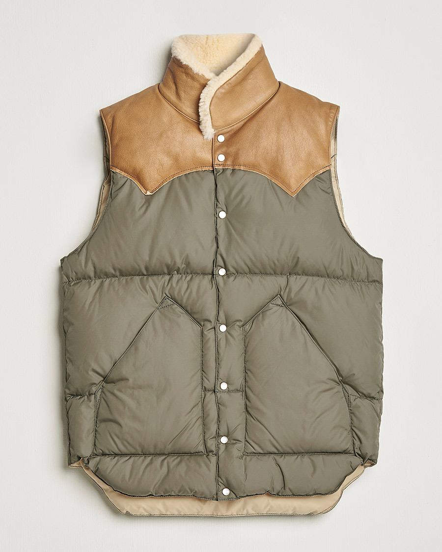 Herre | Japanese Department | Rocky Mountain Featherbed | Christy Vest Olive