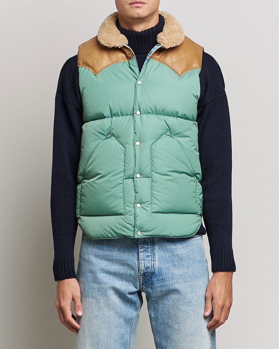 Herre | Japanese Department | Rocky Mountain Featherbed | Christy Vest Emerald