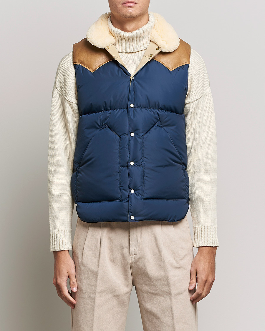 Herre | Rocky Mountain Featherbed | Rocky Mountain Featherbed | Christy Vest Navy