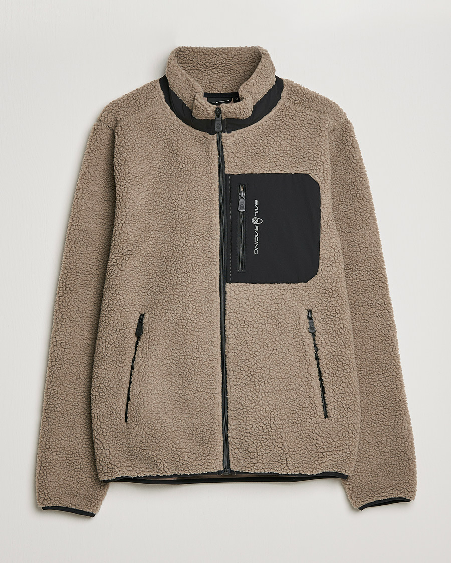 Herre | Gensere | Sail Racing | Bowman Pile Zip Jacket Sand