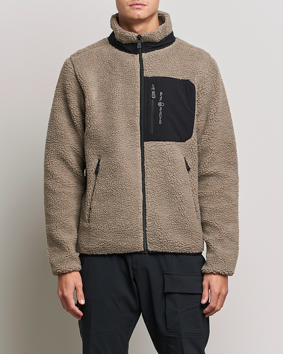 Herre | Gensere | Sail Racing | Bowman Pile Zip Jacket Sand