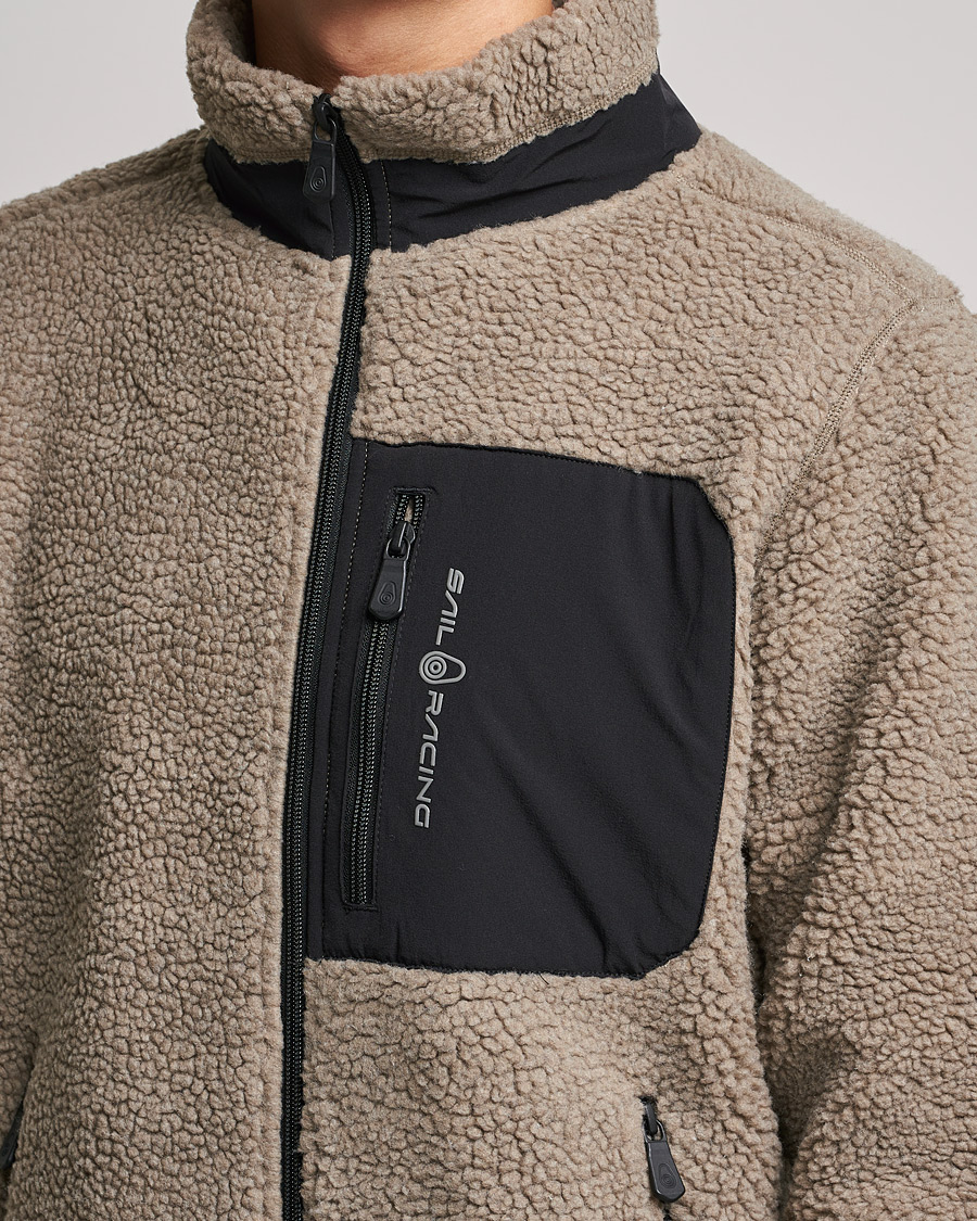 Herre | Gensere | Sail Racing | Bowman Pile Zip Jacket Sand