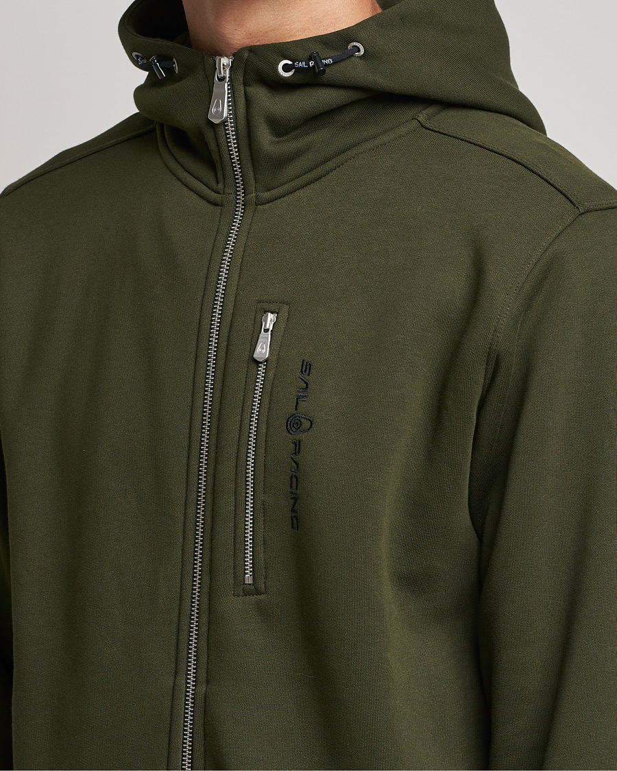 Herre | Gensere | Sail Racing | Bowman Zip Hood Dark Forest
