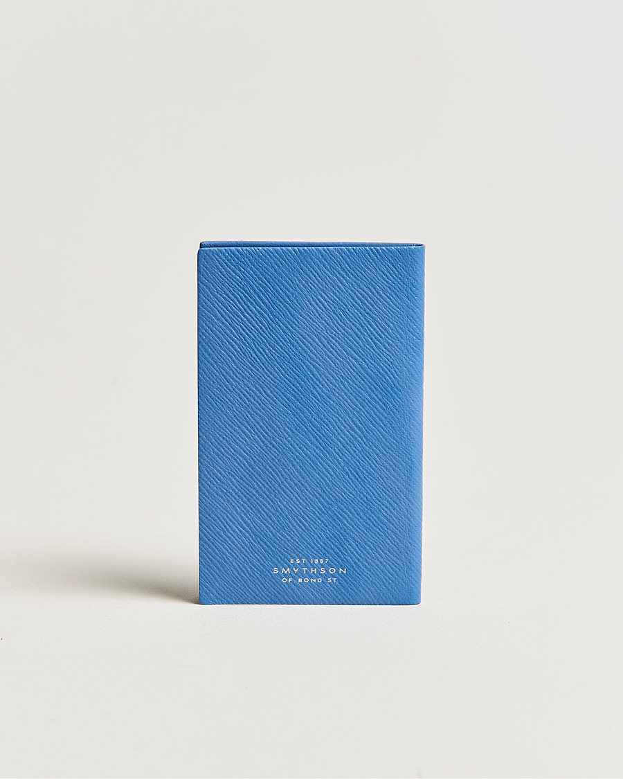 Herre | Smythson Panama Crossgrain Diaries 2023 Nile Blue | Smythson | Panama Crossgrain Diaries 2023 Nile Blue