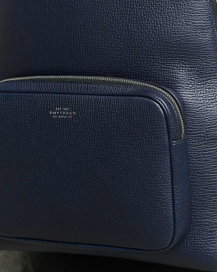 Herre | Smythson Ludlow Everyday Backpack Navy | Smythson | Ludlow Everyday Backpack Navy