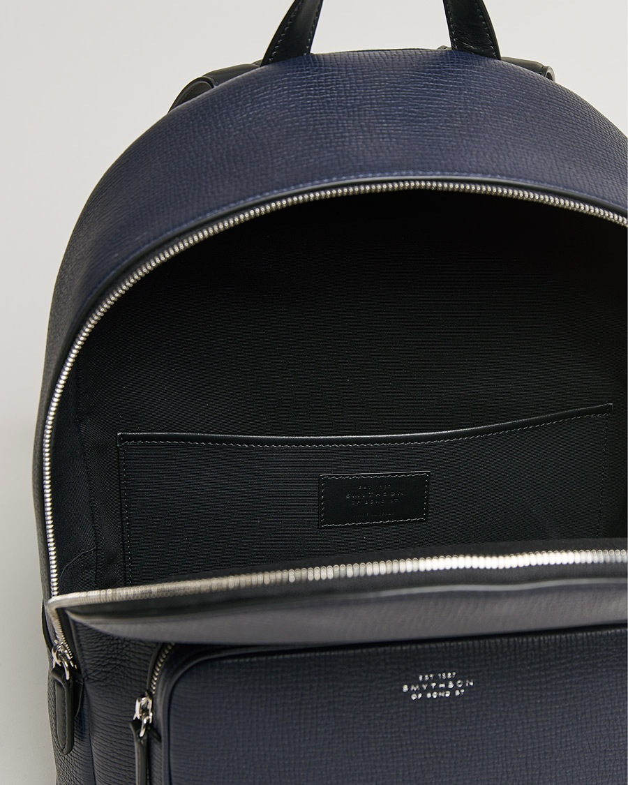 Herre | Smythson Ludlow Everyday Backpack Navy | Smythson | Ludlow Everyday Backpack Navy