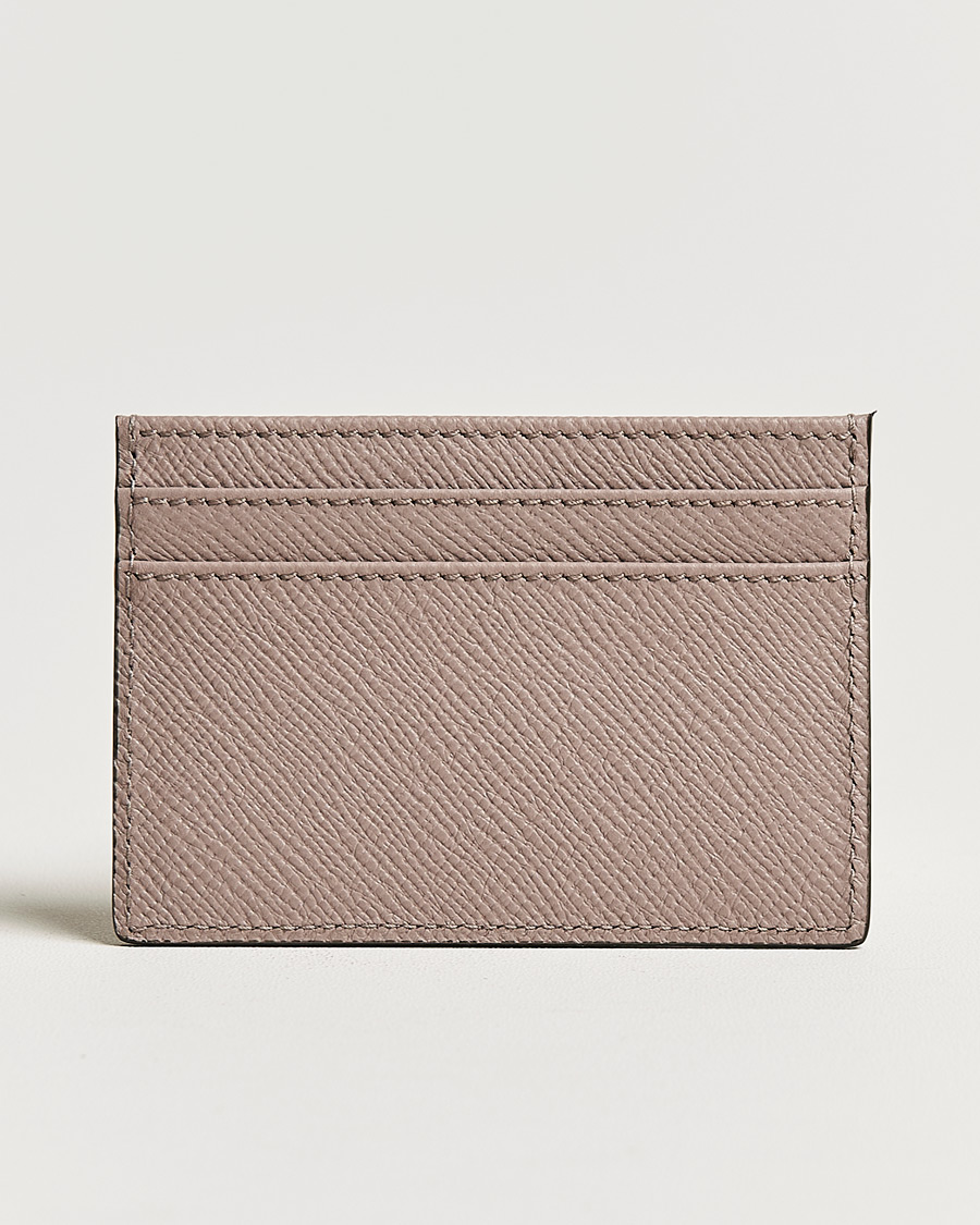 Herre | Kortholdere | Smythson | Panama Flat Cardholder Taupe