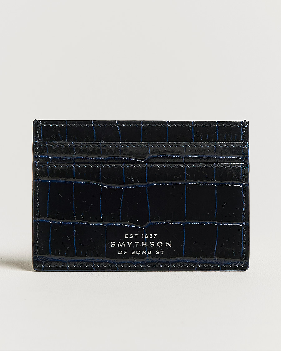 Herre | Lommebøker | Smythson | Mara Flat Cardholder Navy