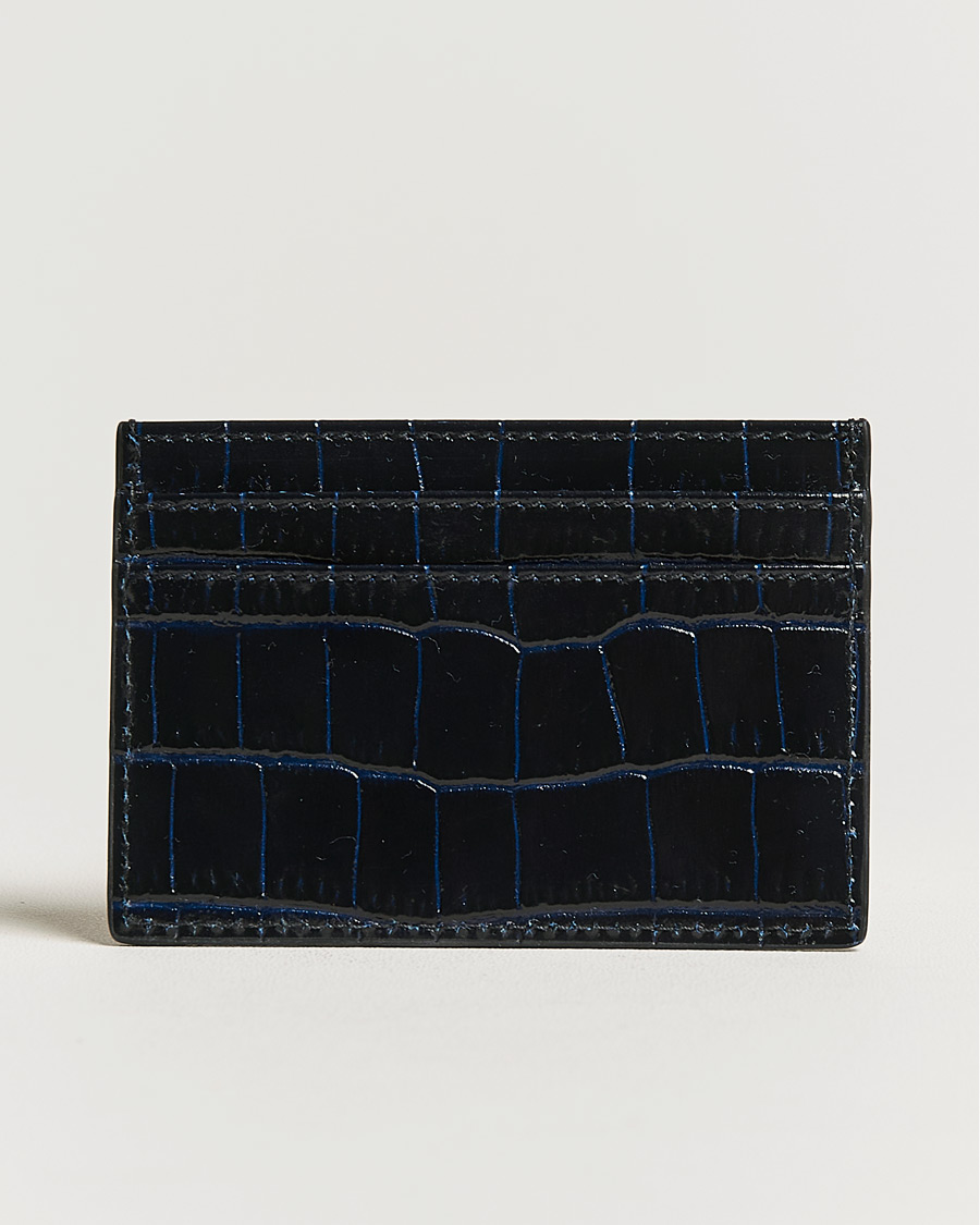 Herre | Lifestyle | Smythson | Mara Flat Cardholder Navy