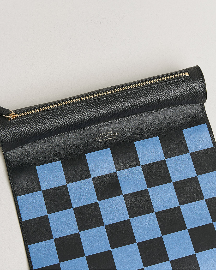 Herre | Spill og fritid | Smythson | Panama Travel Chess Roll Black