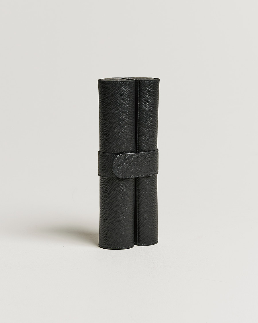 Herre | Spill og fritid | Smythson | Panama Travel Chess Roll Black