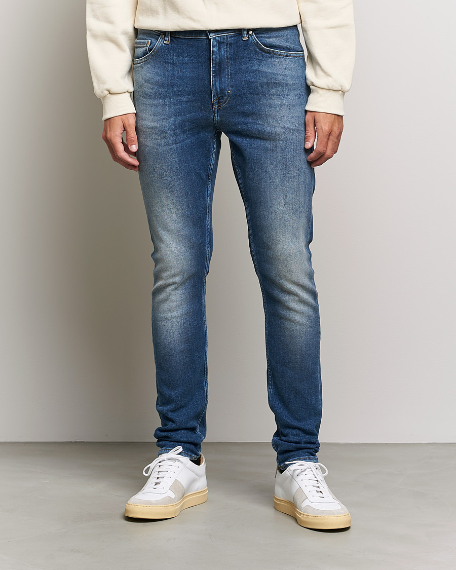 Herre | Jeans | Tiger of Sweden | Evolve Superstretch Jeans Royal Blue