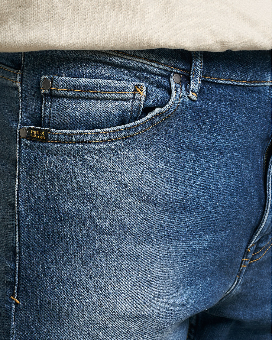 Herre | Jeans | Tiger of Sweden | Evolve Superstretch Jeans Royal Blue