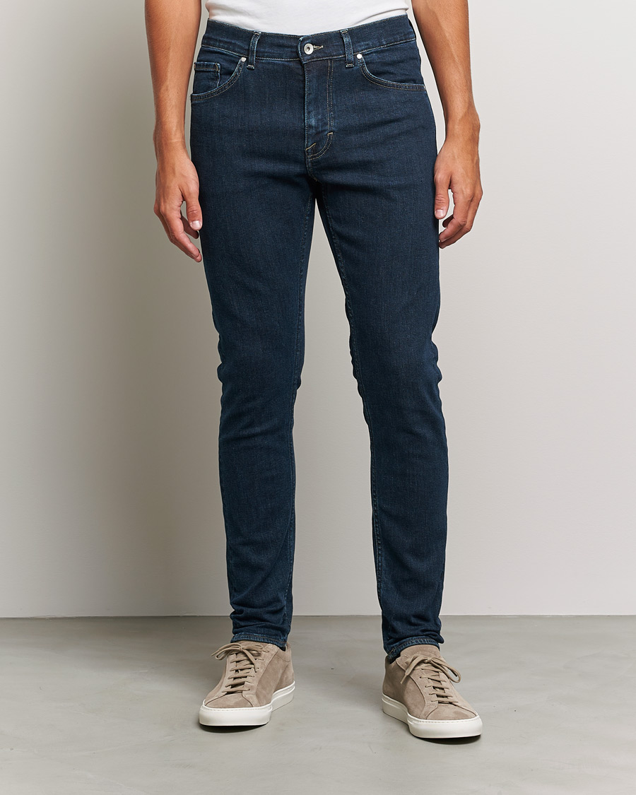 Herre | Jeans | Tiger of Sweden | Evolve Superstretch Jeans Medium Blue