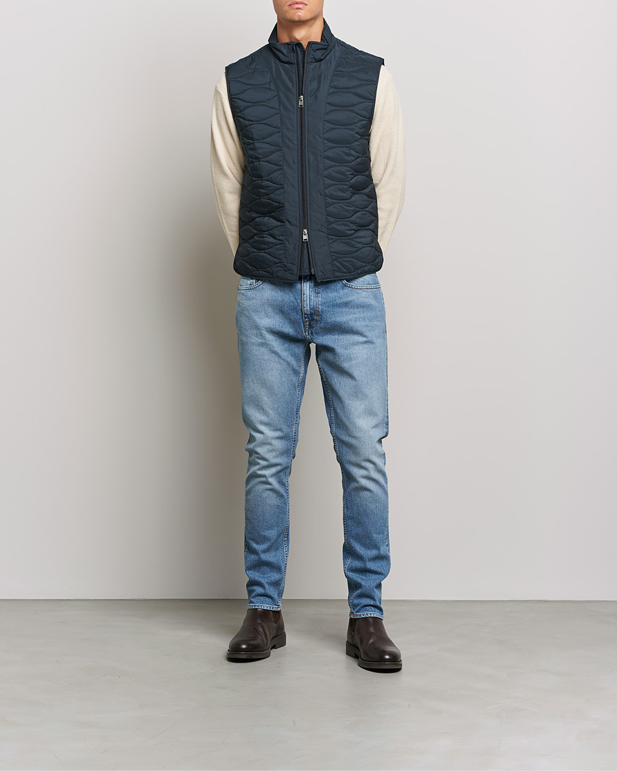 Herre | Jeans | Tiger of Sweden | Pistolero Stretch Cotton Jeans Medium Blue