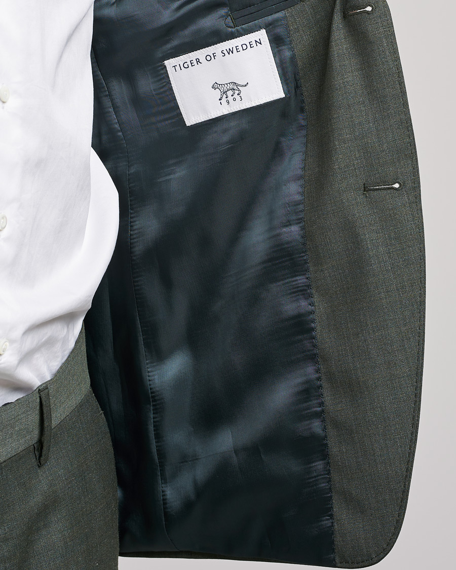 Herre | Dressjakker | Tiger of Sweden | Justin Blazer Dusty Green