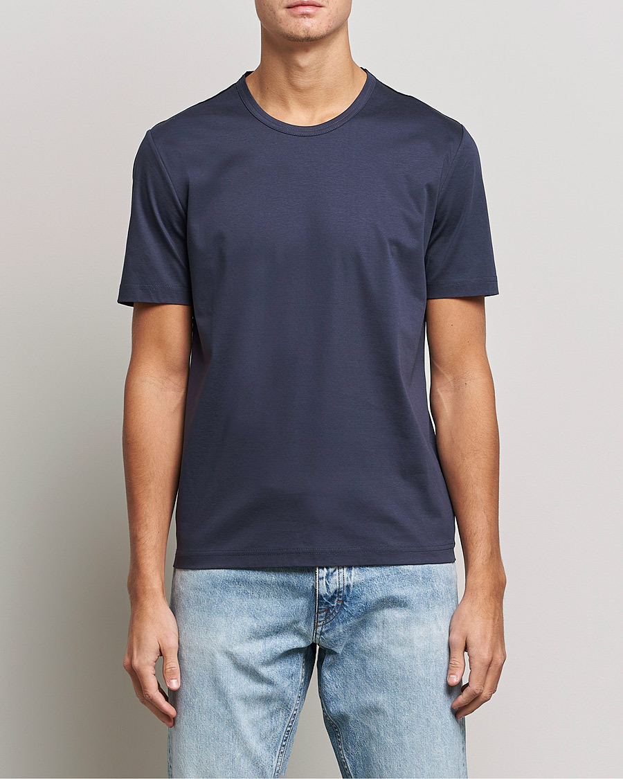 Herre |  | Tiger of Sweden | Olaf Mercerized Cotton Tee Light Ink