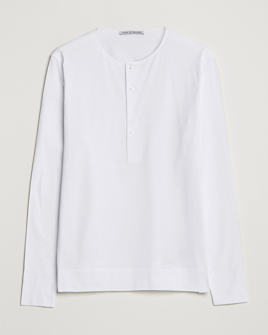 Herre | T-Shirts | Tiger of Sweden | Cappe Organic Cotton Tee Pure White