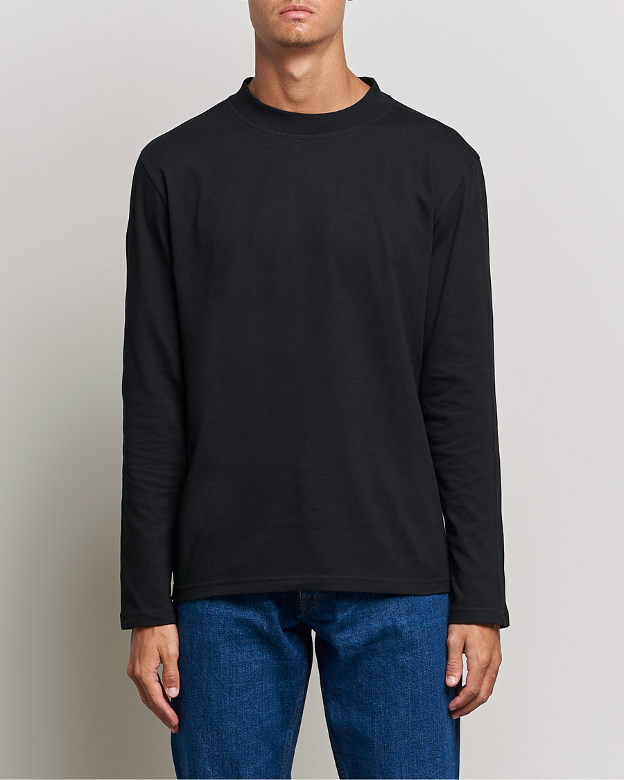 Herre | T-Shirts | Tiger of Sweden | Landler Long Sleeve Tee Black