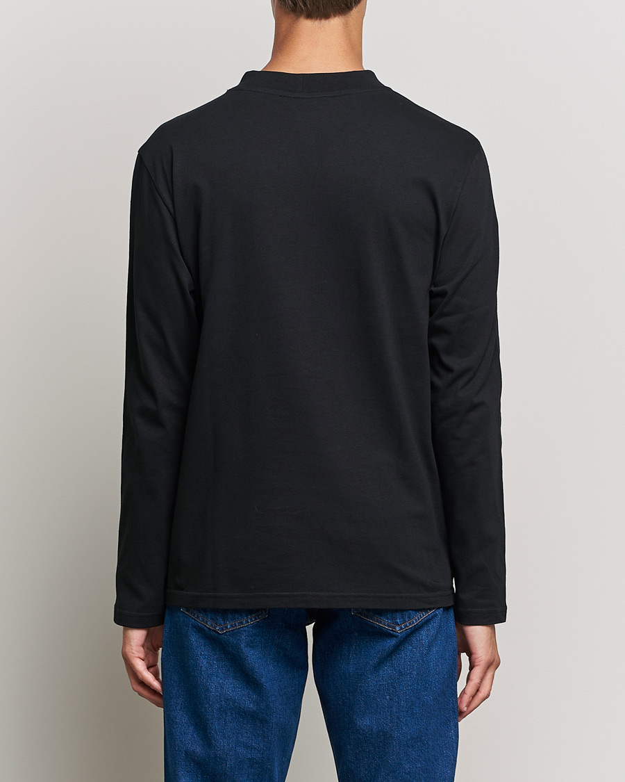 Herre | T-Shirts | Tiger of Sweden | Landler Long Sleeve Tee Black