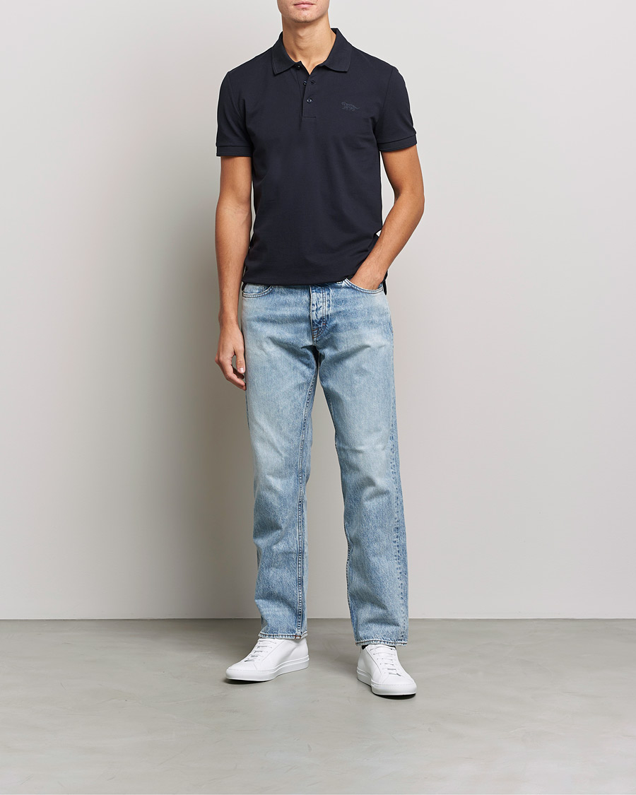 Herre | Gensere | Tiger of Sweden | Darios Long Sleeve Piqué Light Ink