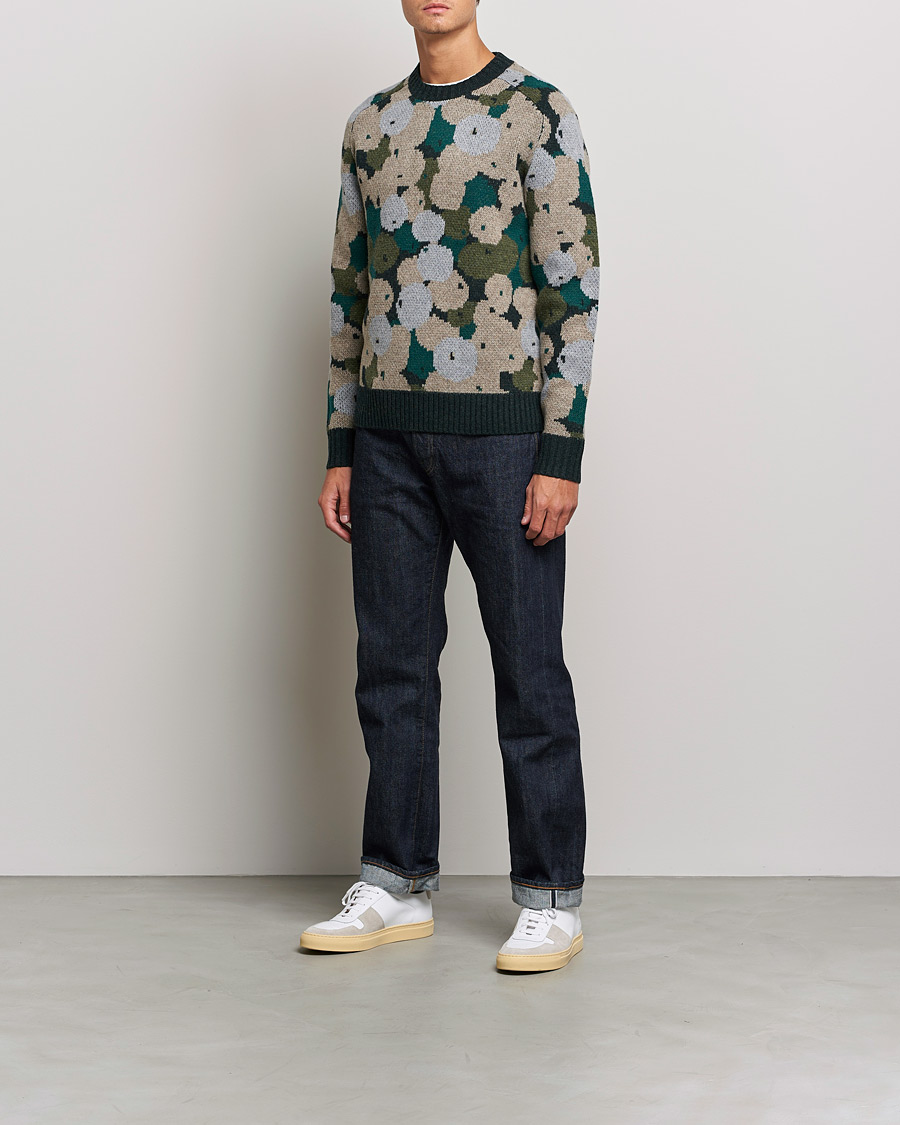 Herre | Gensere | Tiger of Sweden | Rayan Wool Sweater Print