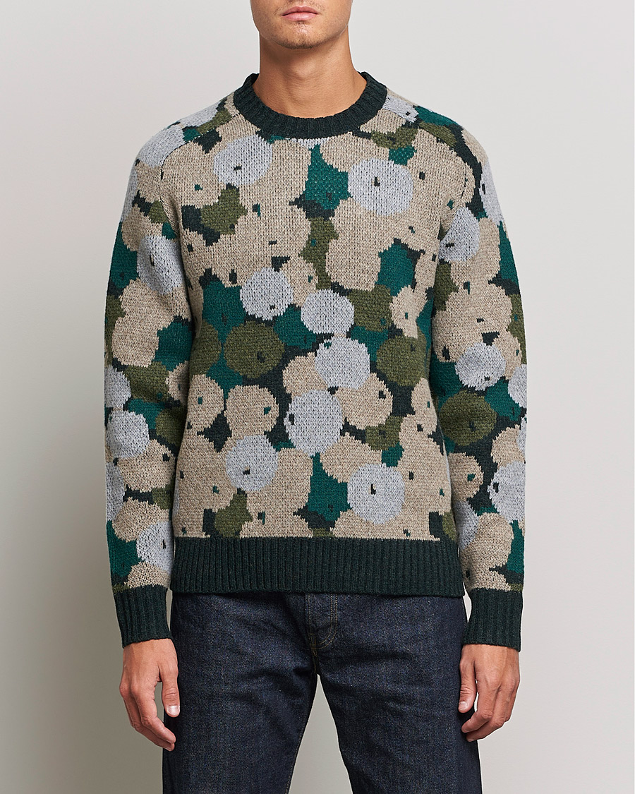 Herre | Gensere | Tiger of Sweden | Rayan Wool Sweater Print