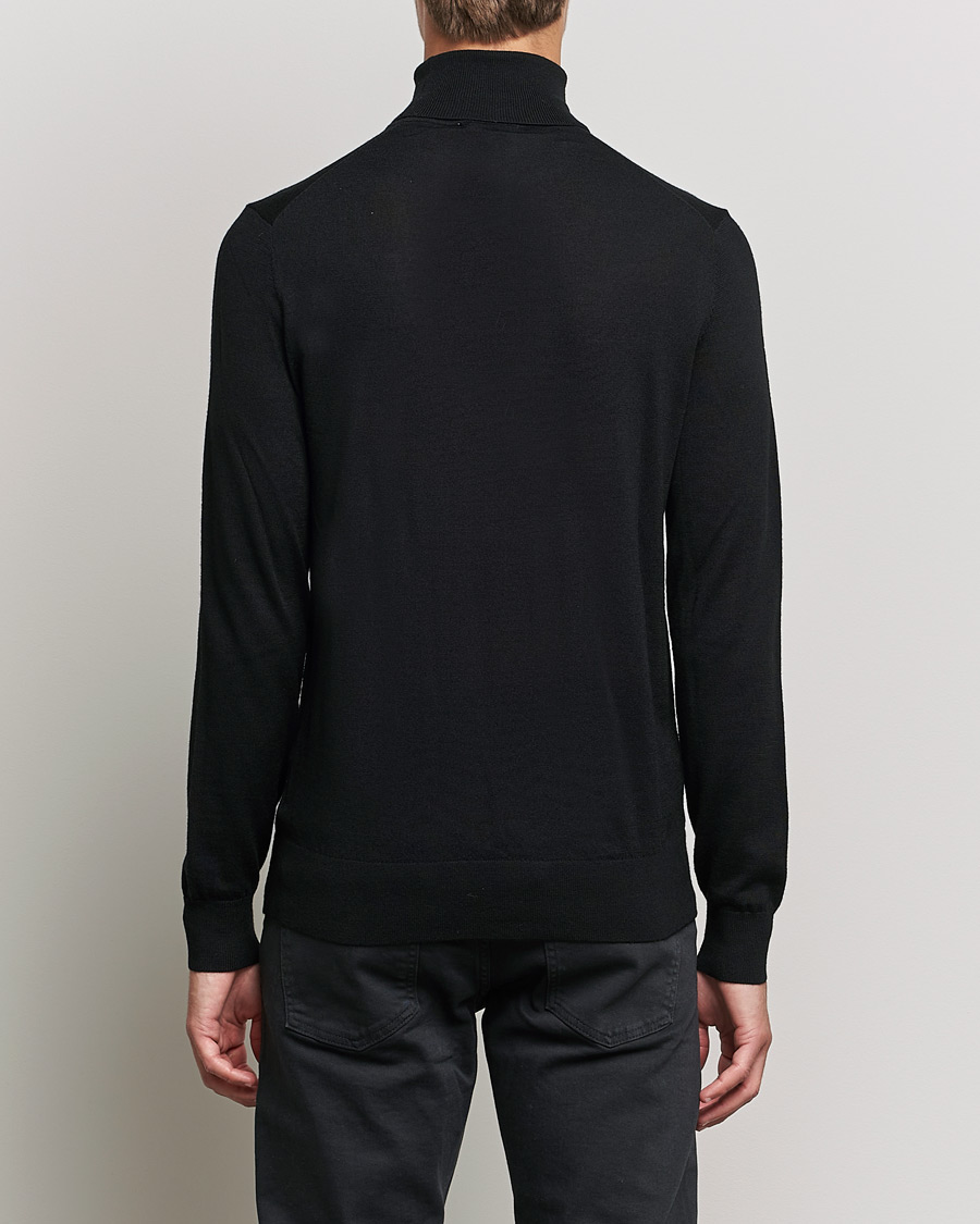 Herre | Gensere | Tiger of Sweden | Neville Extra Fine Merino Polo Black