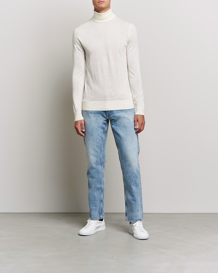 Herre | Gensere | Tiger of Sweden | Neville Extra Fine Merino Polo Fever