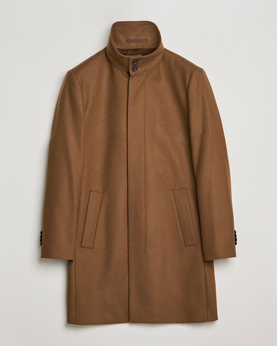 Herre | Jakker | Tiger of Sweden | Aleric Wool Coat Toasted Coconut