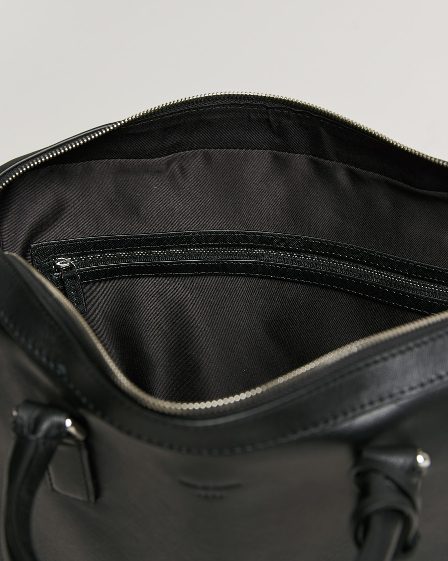 Herre | Tiger of Sweden Bowe Leather Briefcase Black | Tiger of Sweden | Bowe Leather Briefcase Black