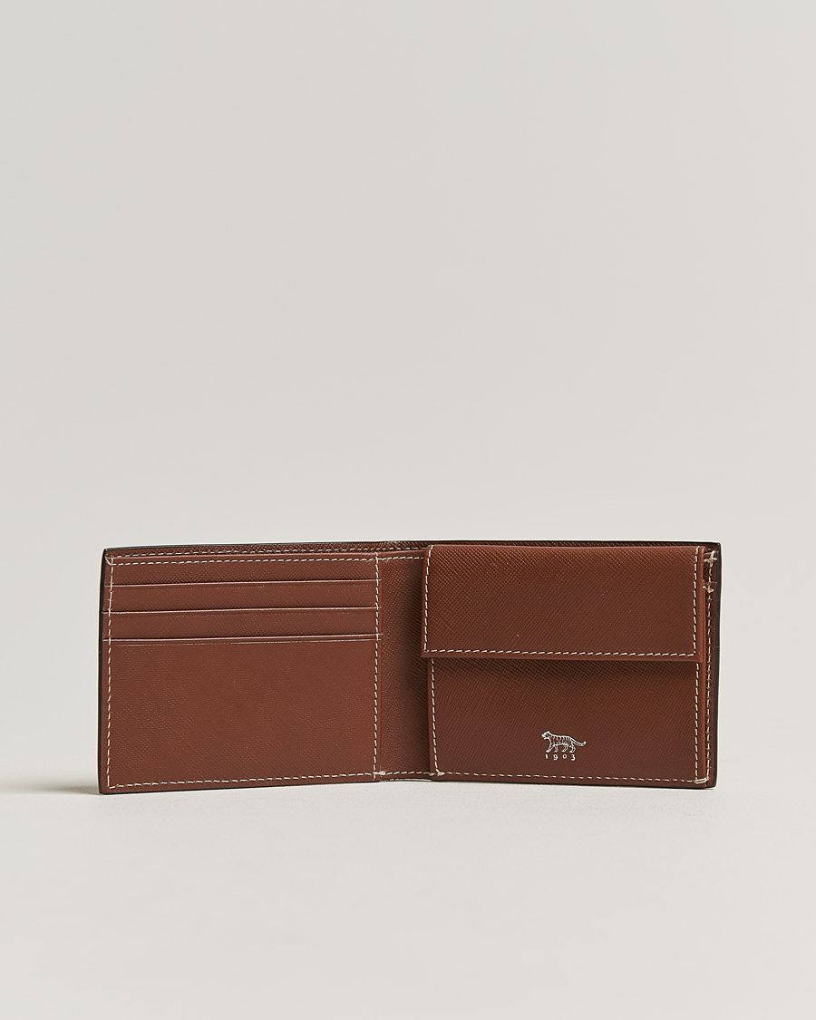 Herre | Tiger of Sweden Wivalius Leather Card Holder Light Brown | Tiger of Sweden | Wivalius Leather Card Holder Light Brown