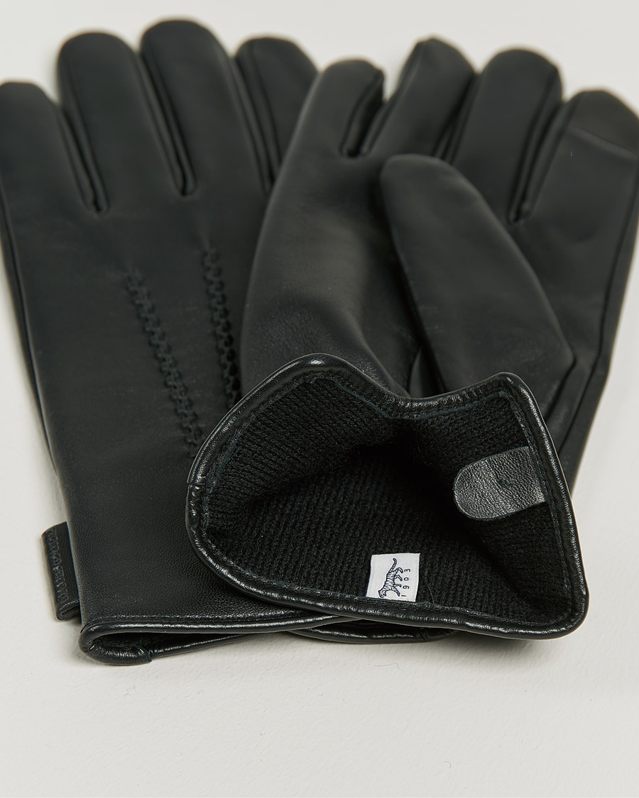 Herre | Business & Beyond | Tiger of Sweden | Garvin Leather Gloves Black