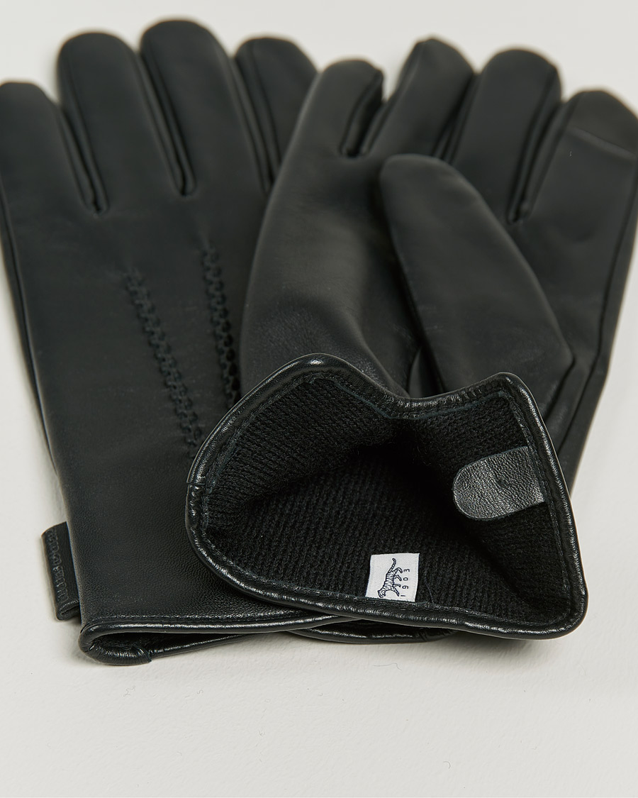 Herre | Tiger of Sweden Garvin Leather Gloves Black | Tiger of Sweden | Garvin Leather Gloves Black