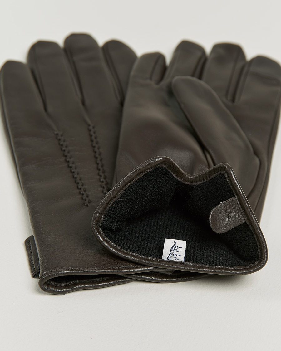Herre | Tiger of Sweden Garvin Leather Gloves Turkish Coffee | Tiger of Sweden | Garvin Leather Gloves Turkish Coffee