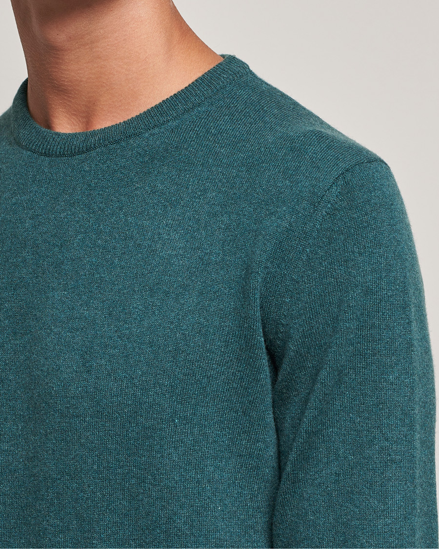 Herre | Gensere | Zegna | Oasi Cashmere Crew Neck Teal