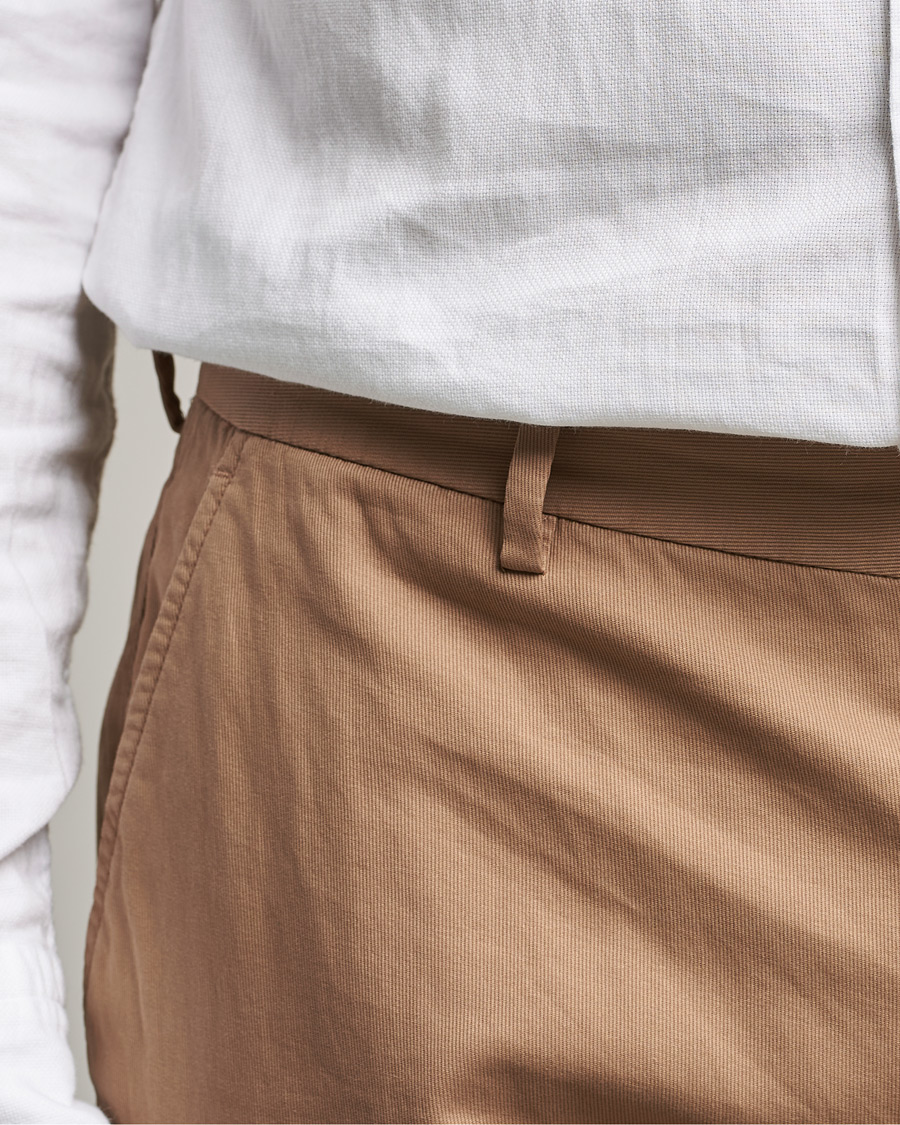 Herre | Bukser | Zegna | Premium Cotton Chinos Beige
