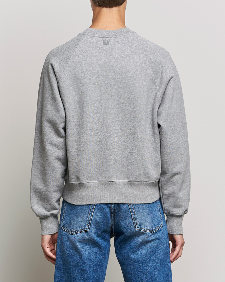 Herre | Gensere | AMI | Paris College Sweatshirt Heather Grey