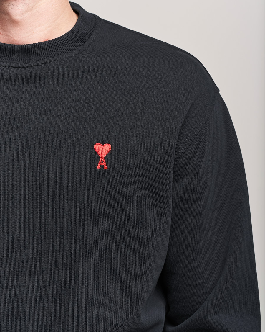 Herre | Gensere | AMI | Heart Logo Sweatshirt Black