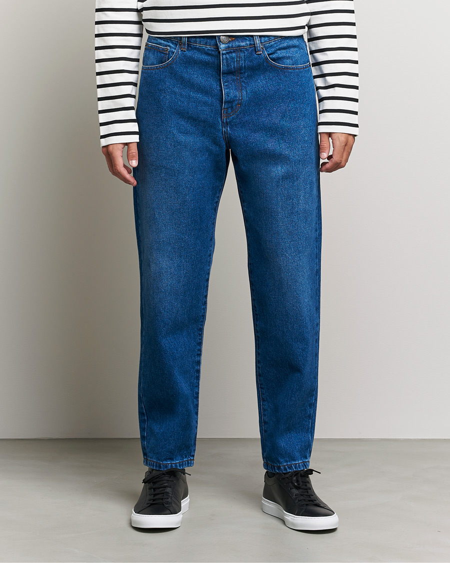 Herre |  | AMI | Tapered Jeans Dark Blue Wash
