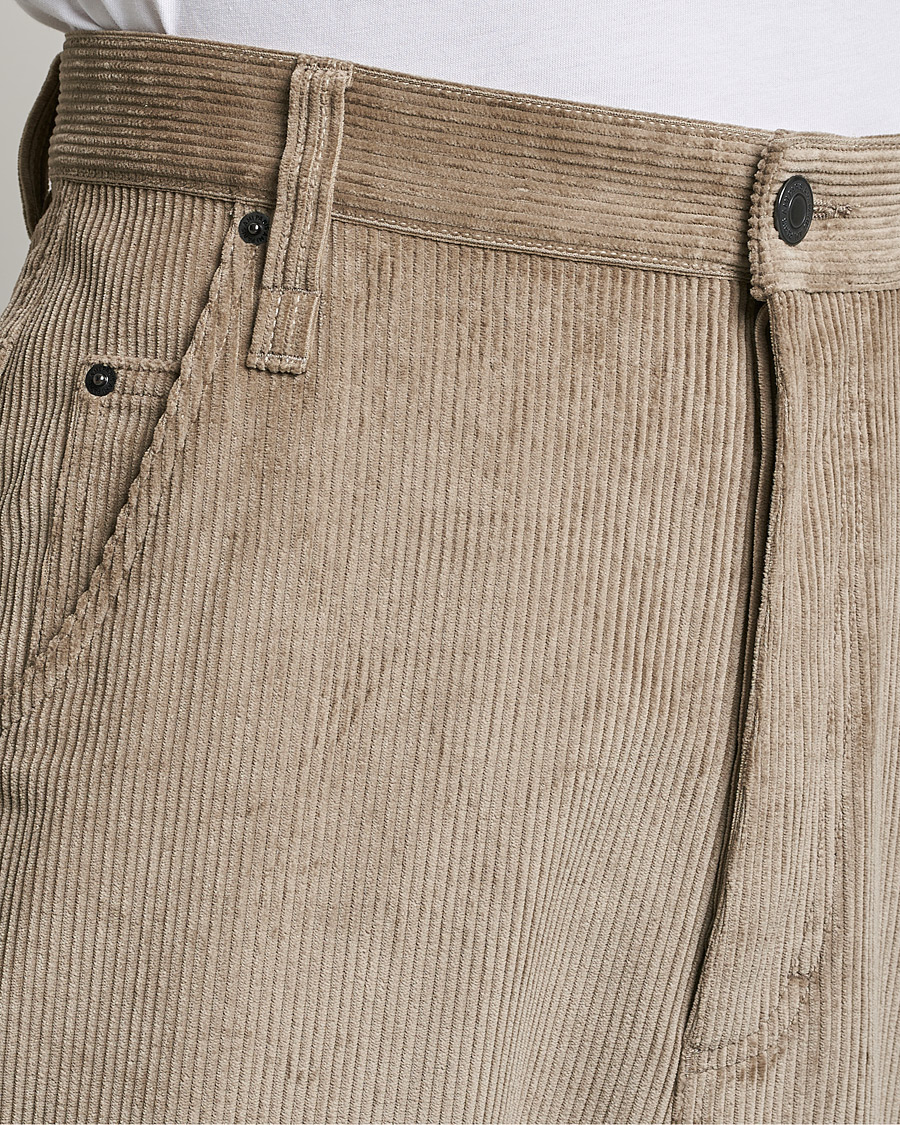 Herre | Bukser | AMI | Alex Corduroy Trousers Beige