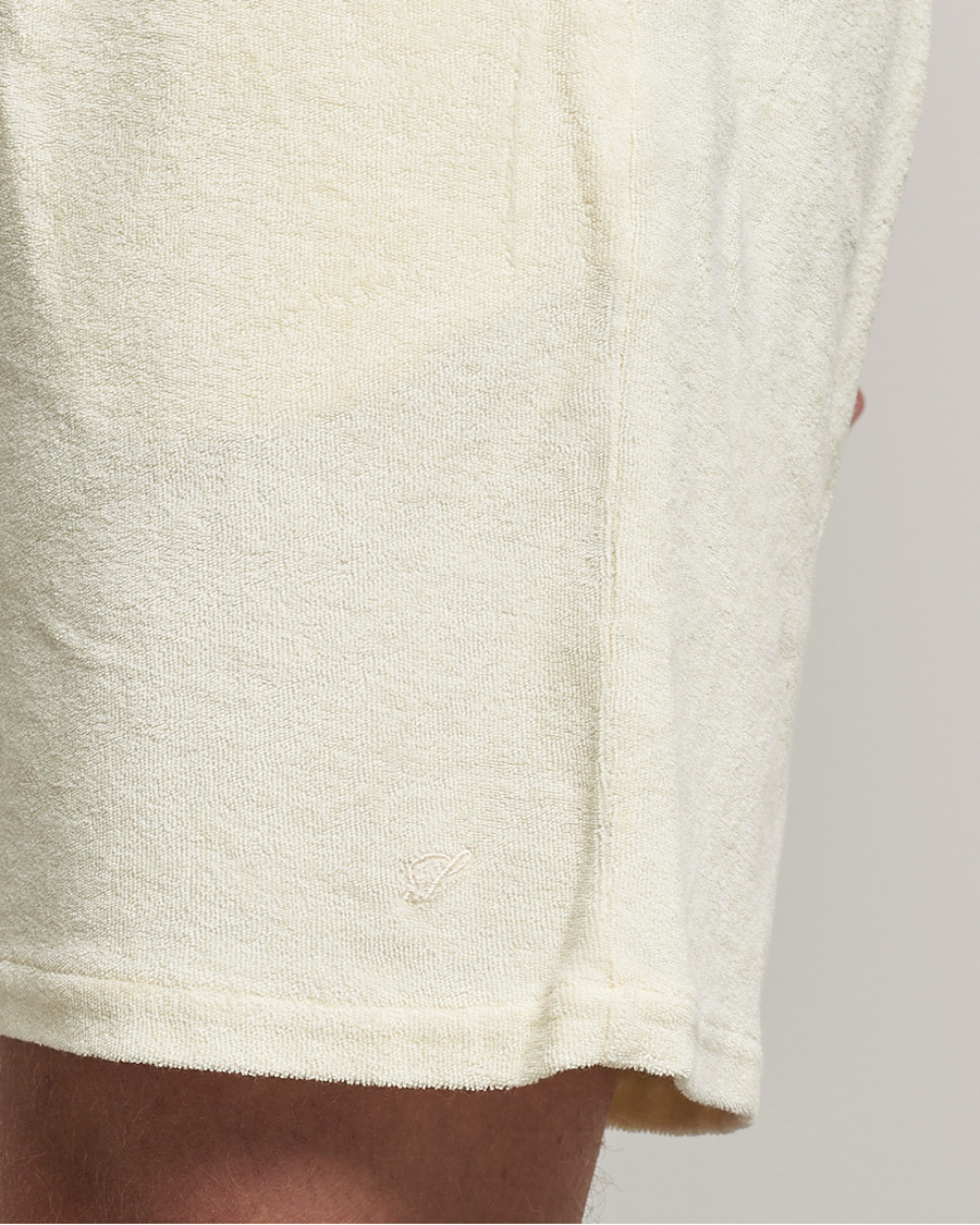 Herre | Shorts | Stenströms | Towelling Cotton Shorts Cream