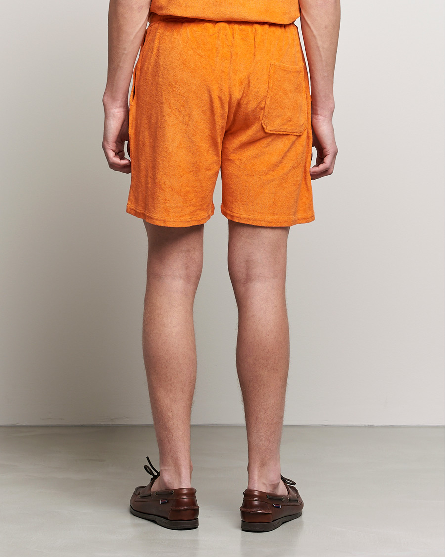 Herre | Shorts | Stenströms | Towelling Cotton Shorts Orange