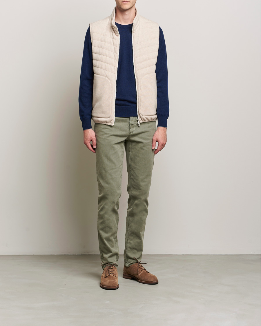 Herre | Bukser | Brunello Cucinelli | Slim Fit 5-Pocket Pants Military